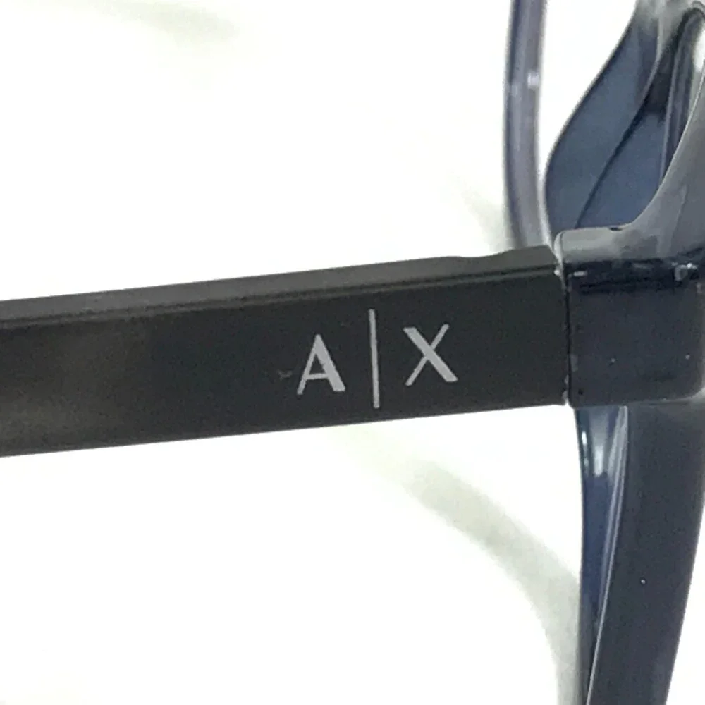 Armani Exchange Eyeglasses Frames AX 3047 8237 Grey Blue Cat Eye 53-15-140